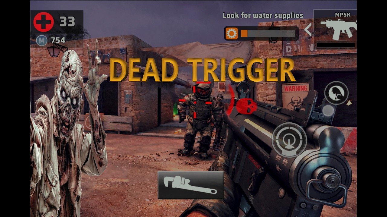 Dead Trigger lEVEL 2. Zombie Killing Game.