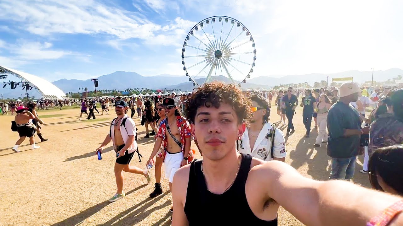 Heartbroken but ended up at Coachella 💔