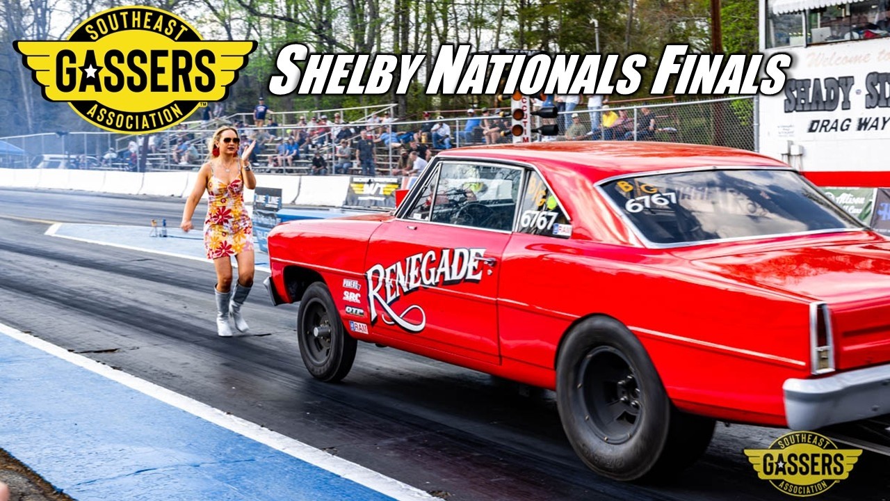 Southeast Gassers Association 2025 | Shelby Nationals Finals | Shadyside Dragway | Drag Racing