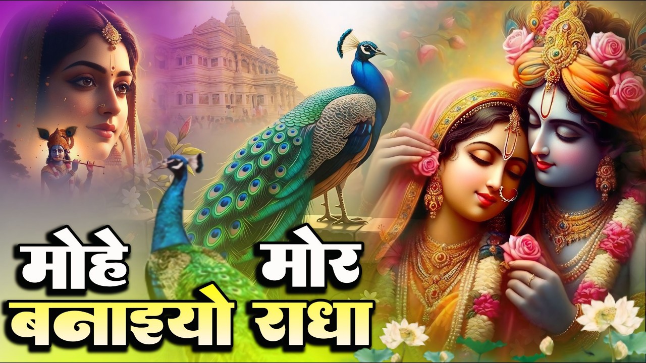 मोहे मोर बनइयो राधा | Mohe Mor Banaiyo Radha Apne Vrindavan | Bast Radha Krishan Bhajan #krishna