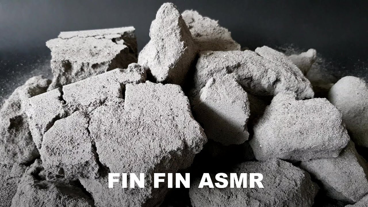 ASMR : Cement Baking Soda Shaving+Crumble #321