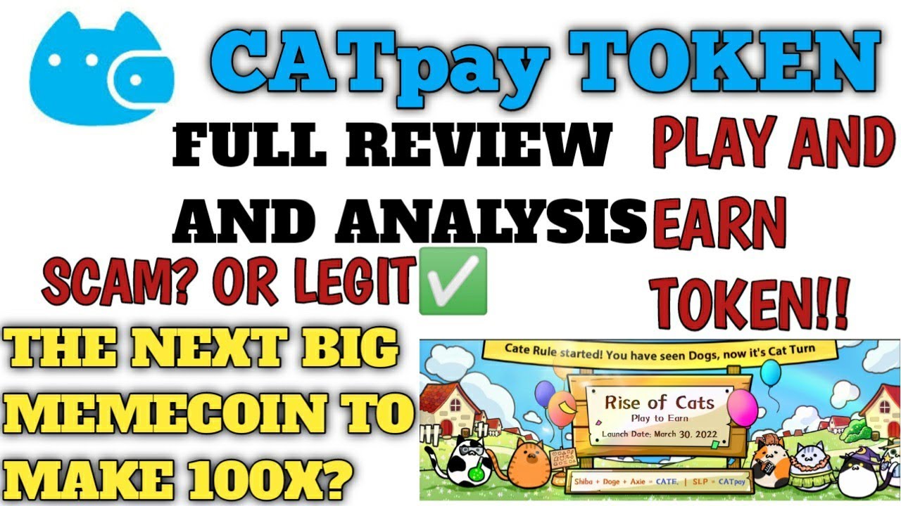 #Catpay Token #ANALYSIS‼️NEXT GEM COIN⁉️, OR SCAM❌.#playtoearngame #freecryptoairdrop  #mustwacth✅🤑