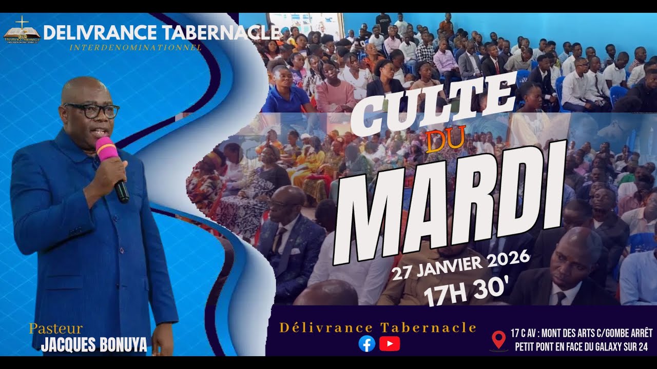 PASTEUR JACQUES BONUYA :  AMENE LES GENS A TE CROIRE