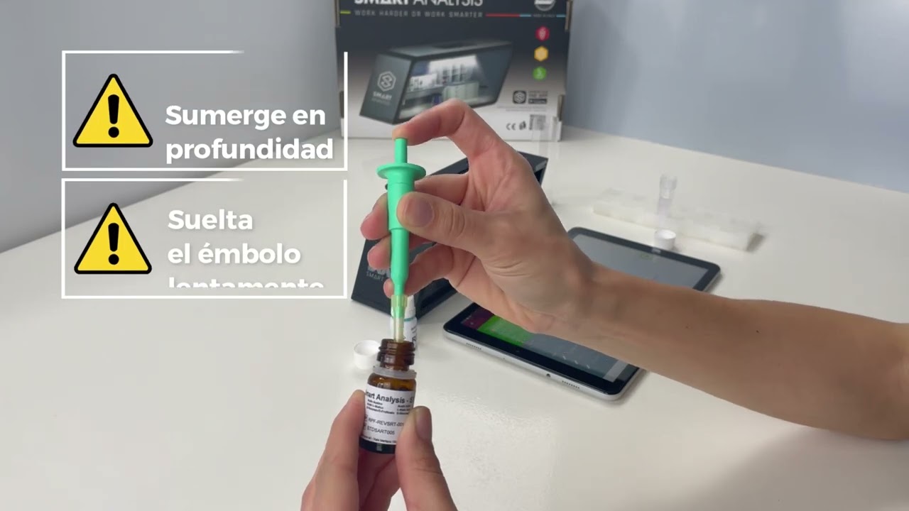 SMΔRT RING TEST con estándar de SO2 libre
