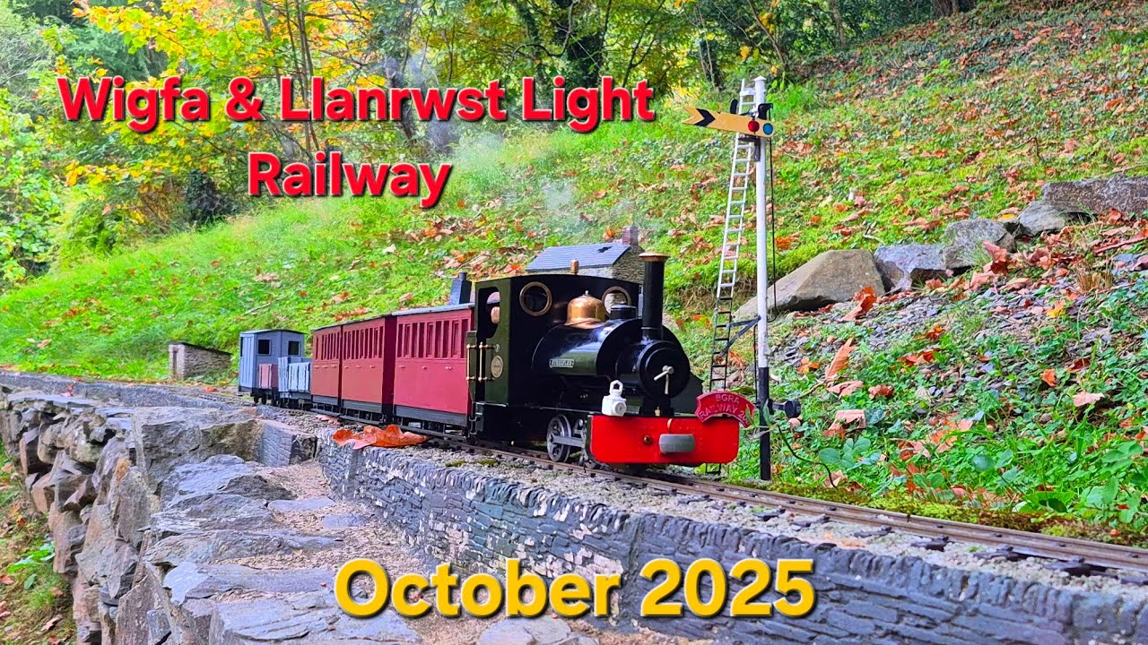 I visited the Wigfa & Llanrwst Light Railway again 