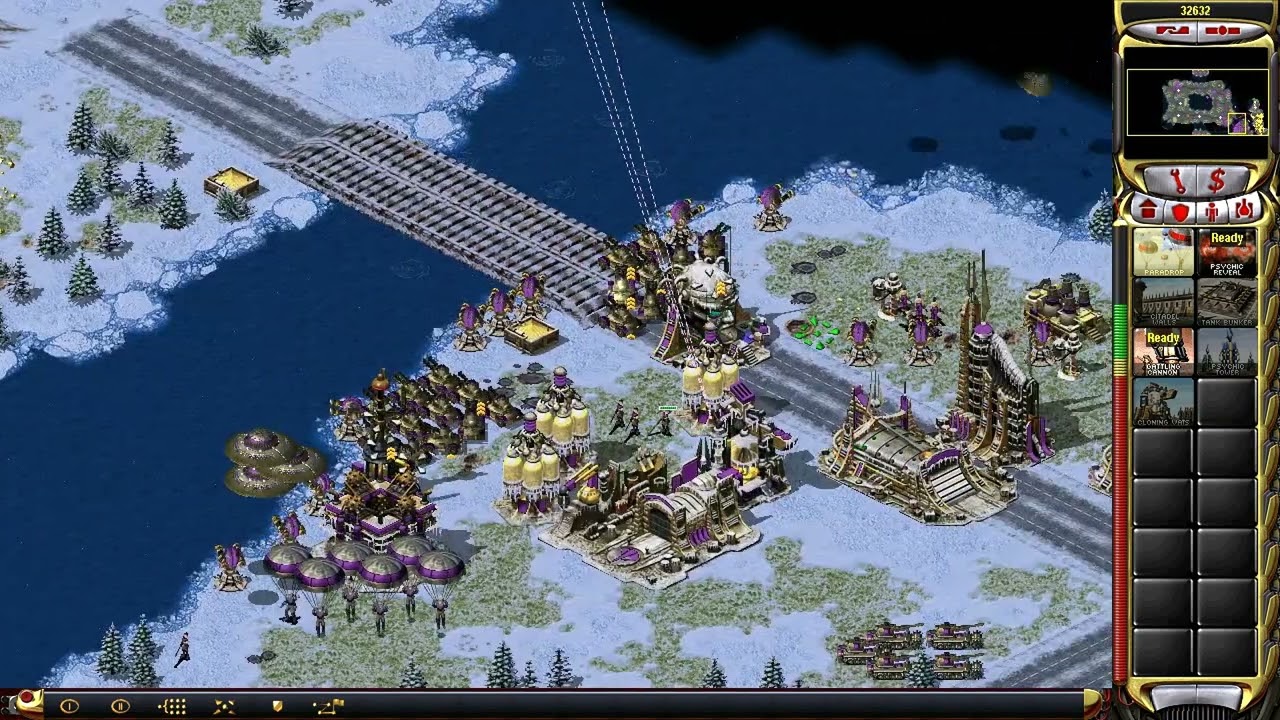 RA2YR1 058 Slave Miner vs 7 brutal Yuri Arctic Circle nSW