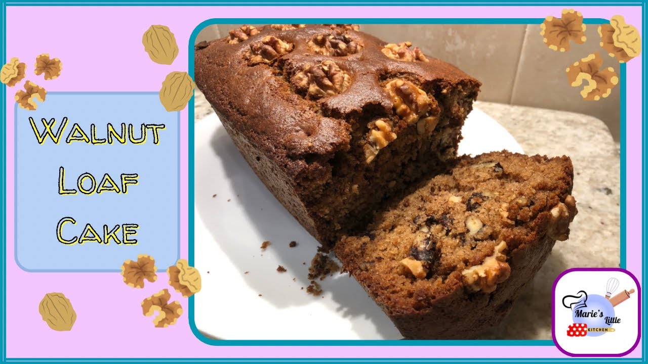 Soft, moist, and Delicious Walnut Cake Recipe