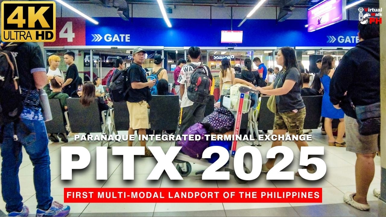 [4K] NAVIGATING PITX | Parañaque Integrated Terminal Exchange Virtual Tour (April 2025)
