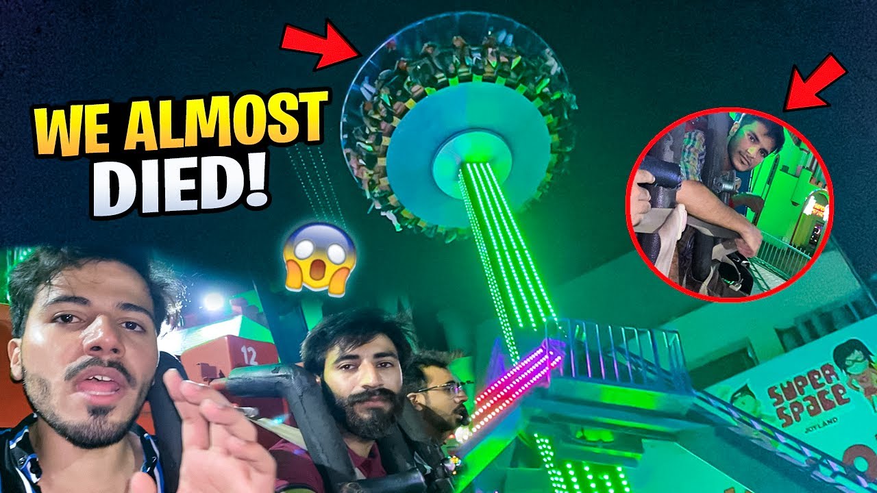 The Day: We almost DIED on Discovery Ride at Joyland Lahore