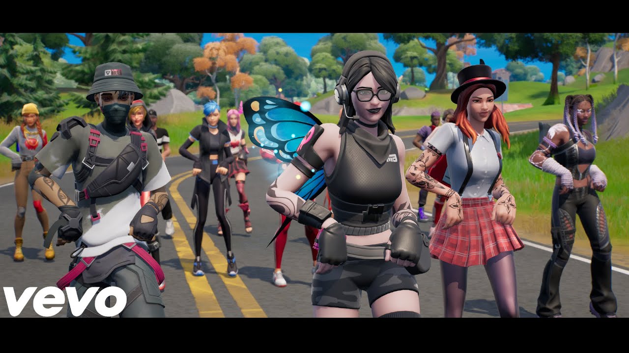 Fortnite - Forget Me Not (Fortnite Music Video) Dua Lipa - Levitating | Forget Me Not Emote