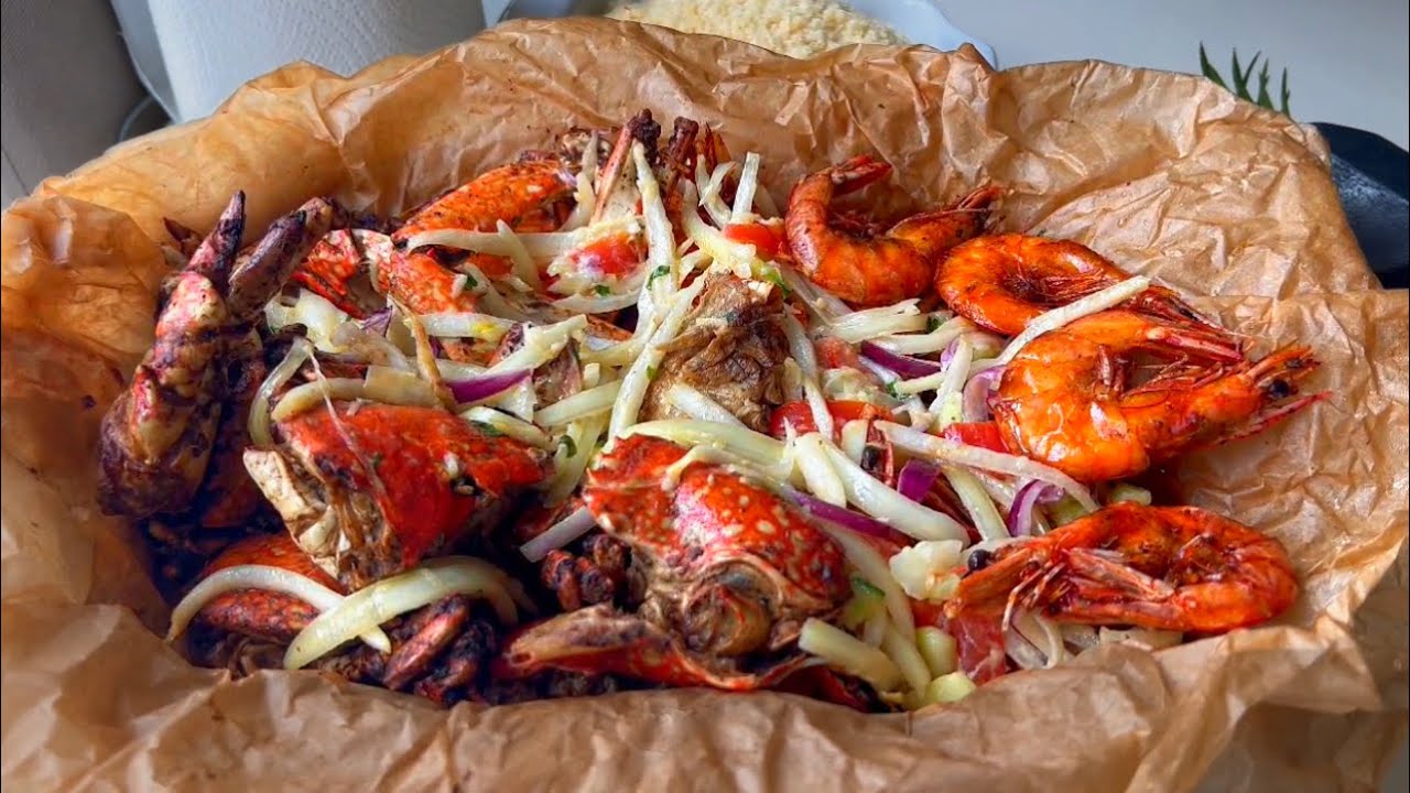 CETTE RECETTE DE CHOUKOUYA DE CRABES ET CREVETTES EST DÉLICIEUSE