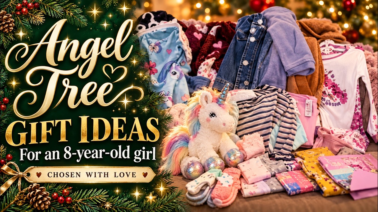 The Christmas Angel Tree Gifts I Got for Kaylee 🎄 | A Special Salvation Army Tradition