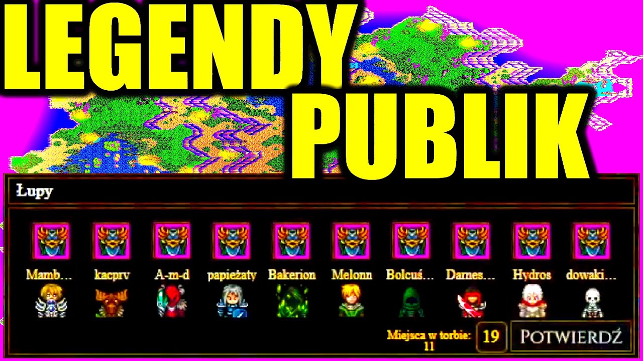 Margonem - LEGENDY NA PUBLIKU Z WIDZAMI! - Herosi i Marzanny!