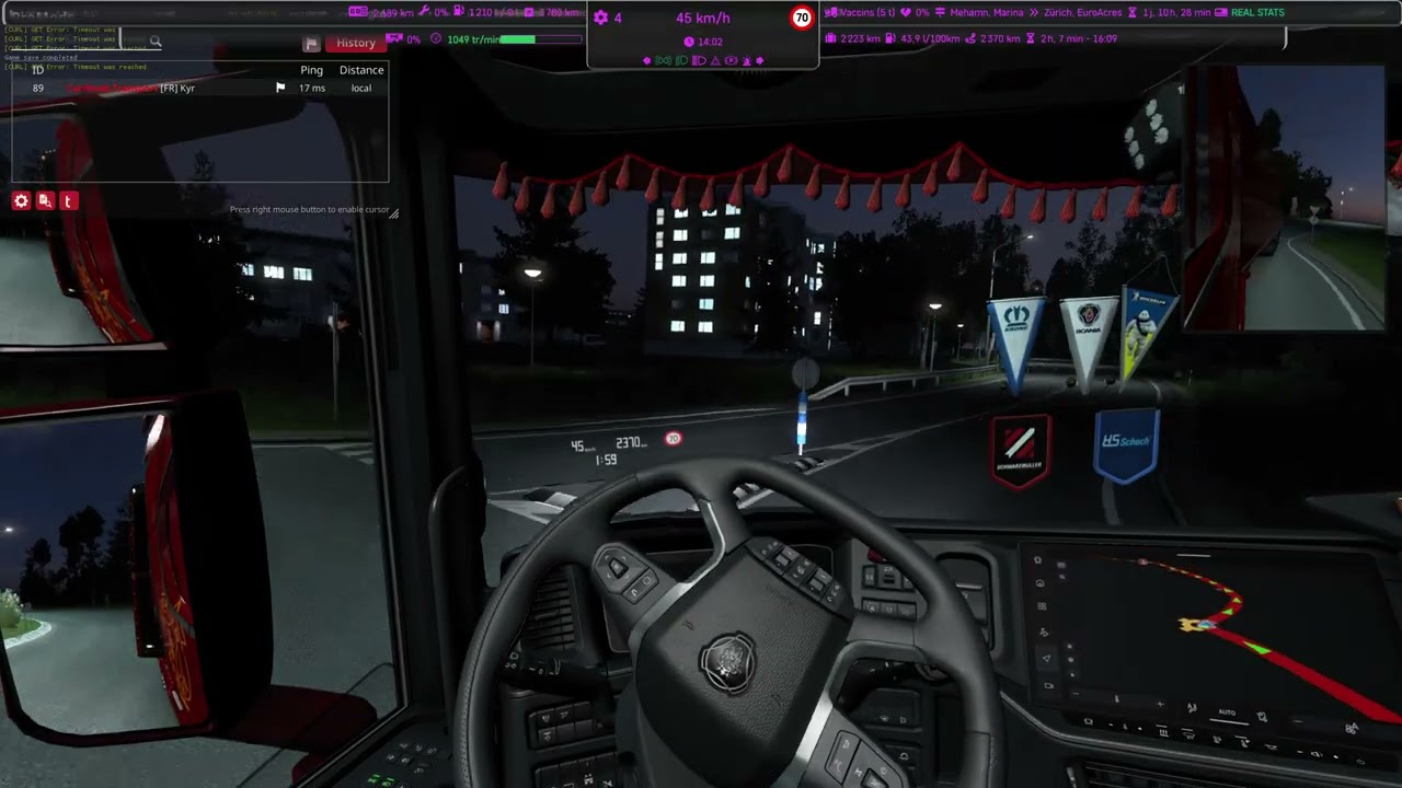 [ETS2] Mehamn à Zürich (Partie 2)