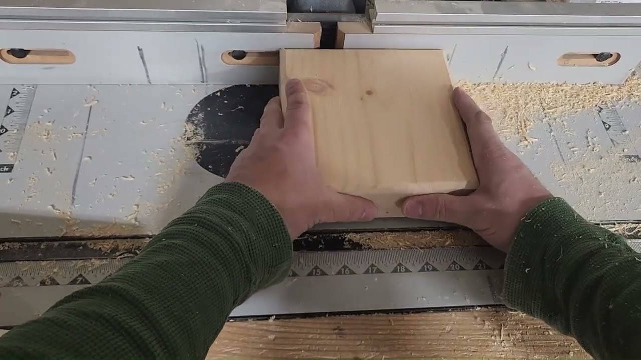 Cutting out Single Gange Electrical Blocks for Quarter Log Siding