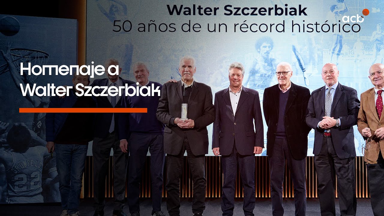Homenaje a Walter Sczcerbiak, 50 años de récord.