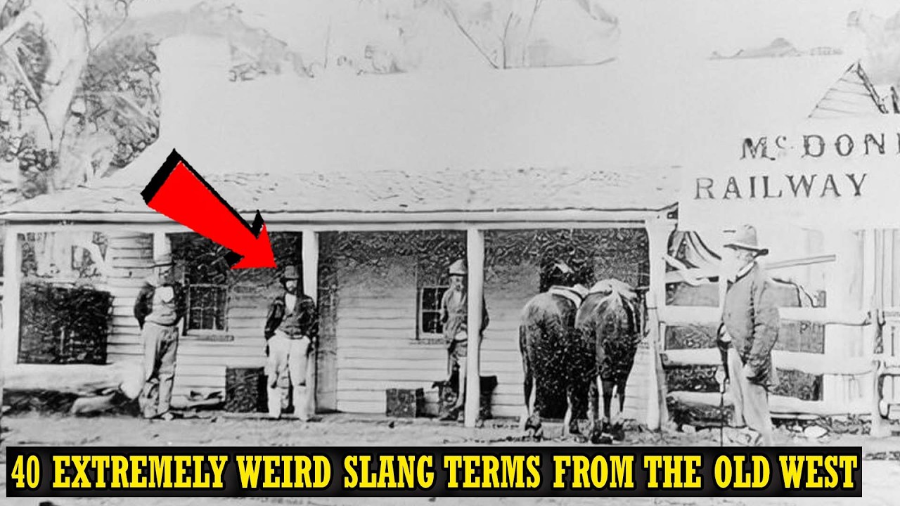 40 Extremely Weird Slang Terms From The American Old West
