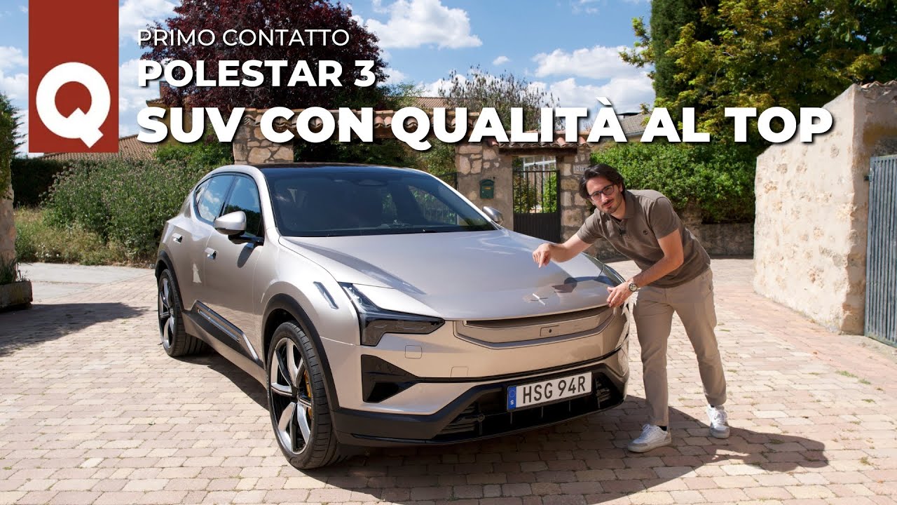 Un SUV con L'ALETTONE? VI LASCIA A BOCCA APERTA | POLESTAR 3 2024