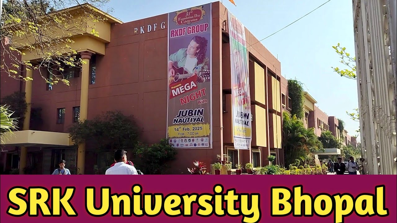 SRK University Bhopal || Sarvapalli Radhakrishnan University Bhopal || Full Vlog #srkuniversity