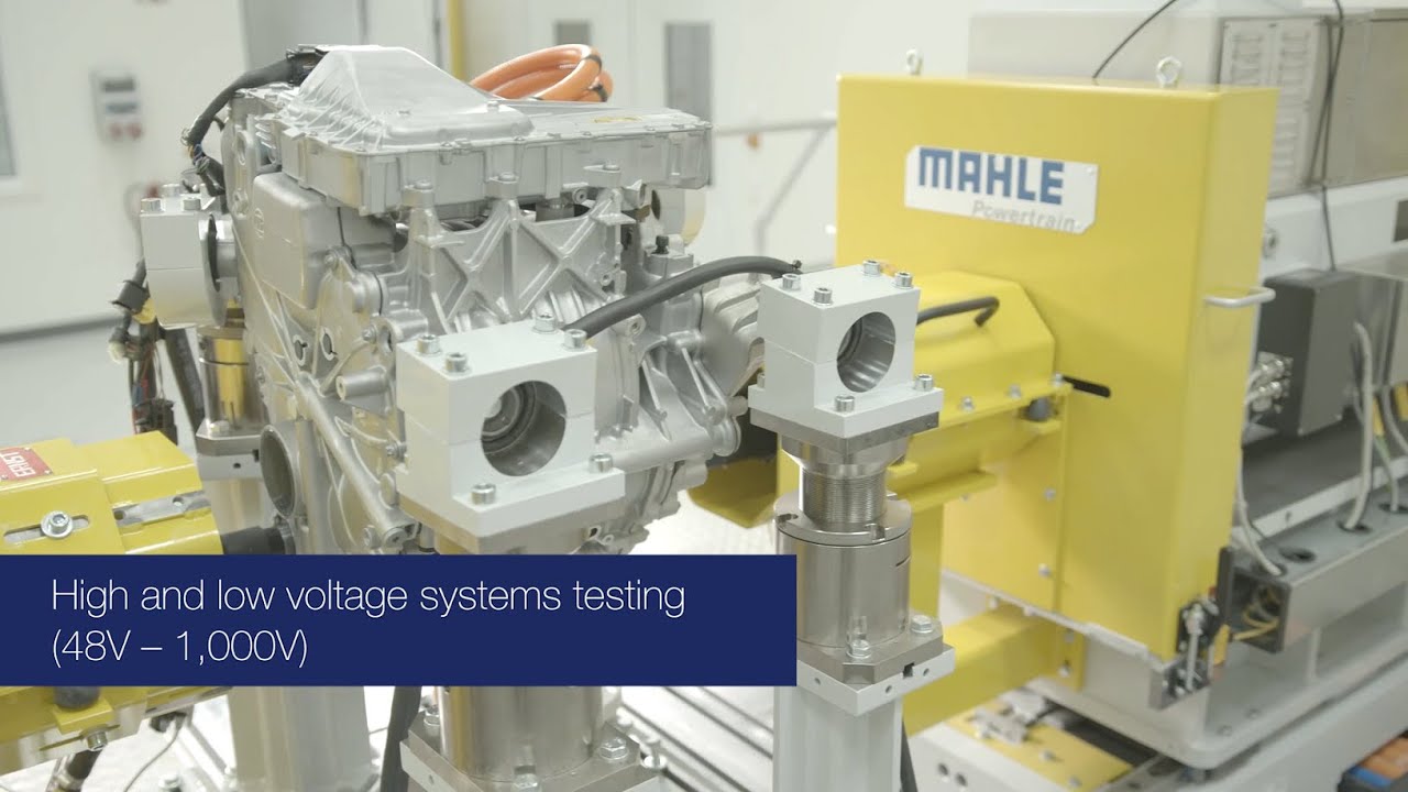 Mahle eAxle Test Bench, Shown With ZF eAxle