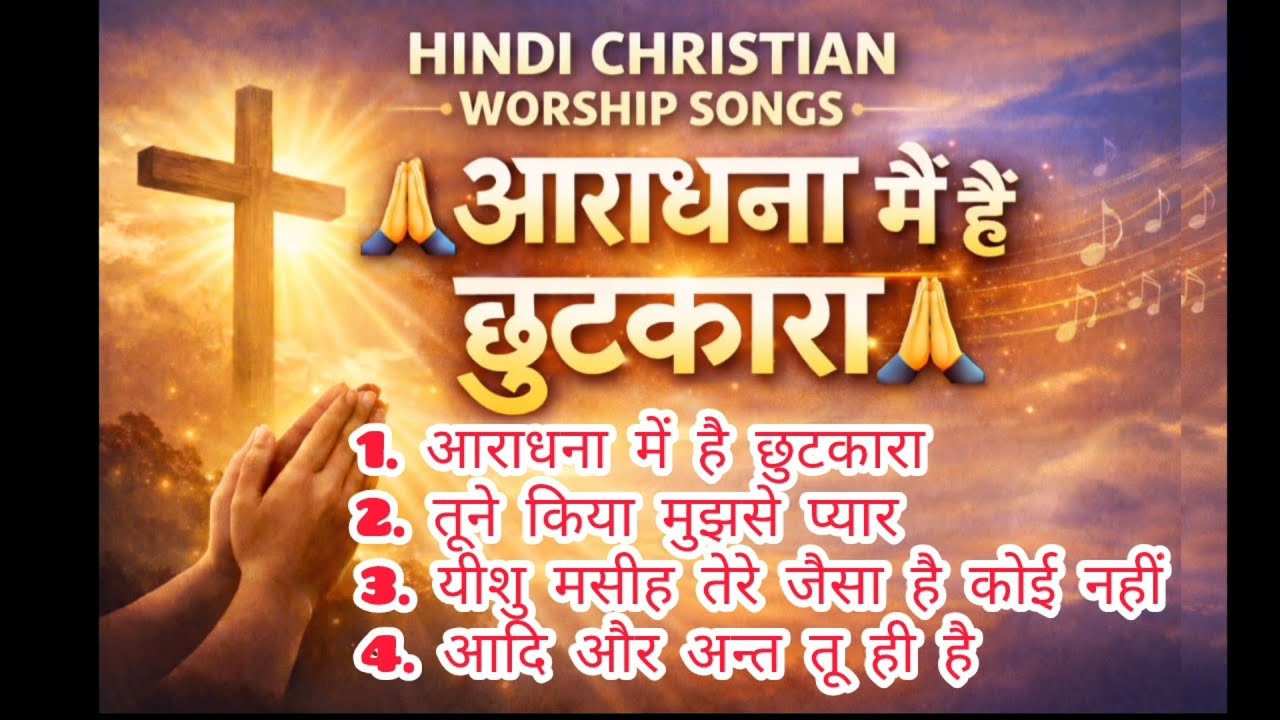 आराधना में है छुटकारा | Best Hindi Christian Worship Songs | Non Stop hindi christian worship songs 