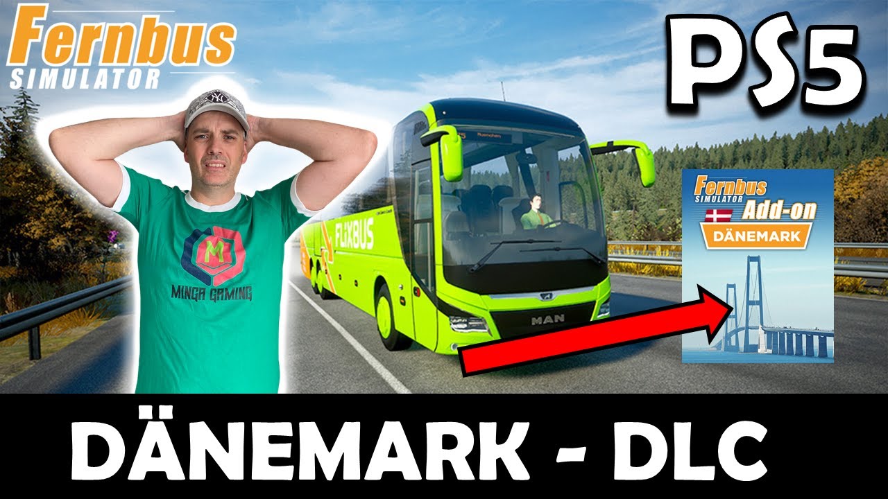 FERNBUS SIMULATOR 🚌 Ich TESTE für euch den DÄNEMARK DLC auf der PS5 und dann passiert DAS.....🧐🧐🧐