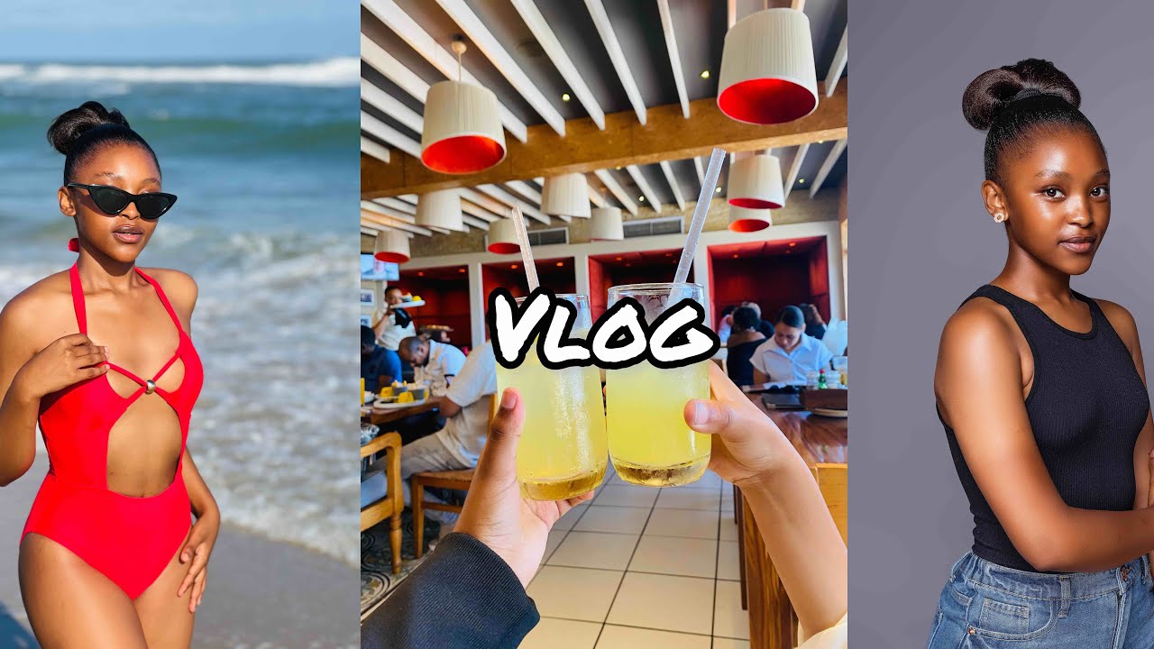 Vlog|Travel with me to East London|Photoshoot|Beach|Lunch #southafricanyoutuber