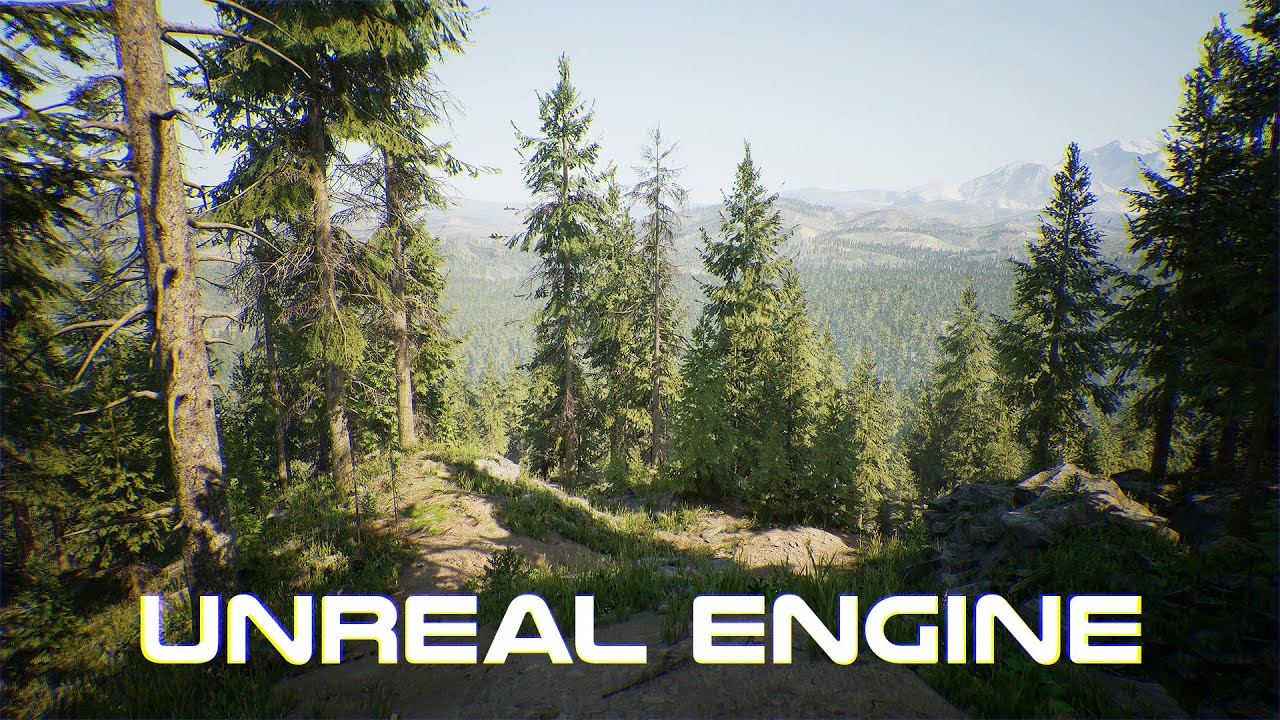 Next Gen Graphics  - Conifer Forest Asset Pack for Unreal Engine - UCreate