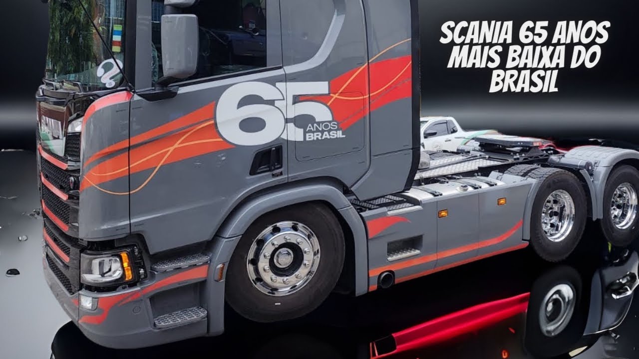 SCANIA 65 ANOS, O MAIS BAIXO DO BRASIL!