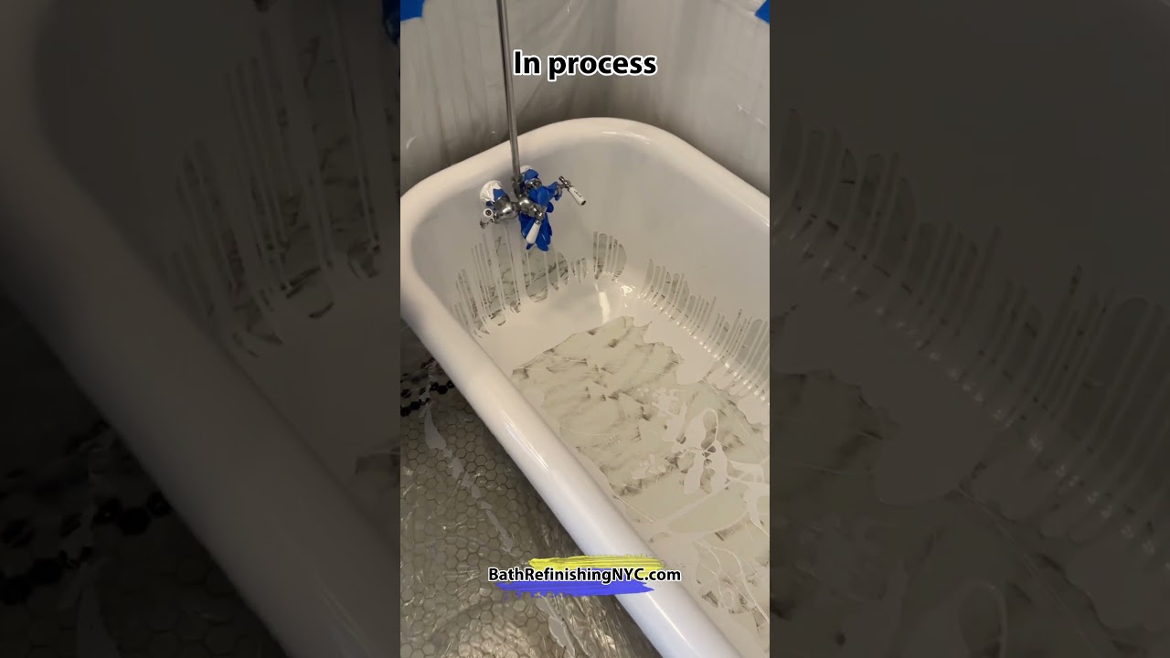 Clawfoot Tub Refinishing (July 14, 2023)