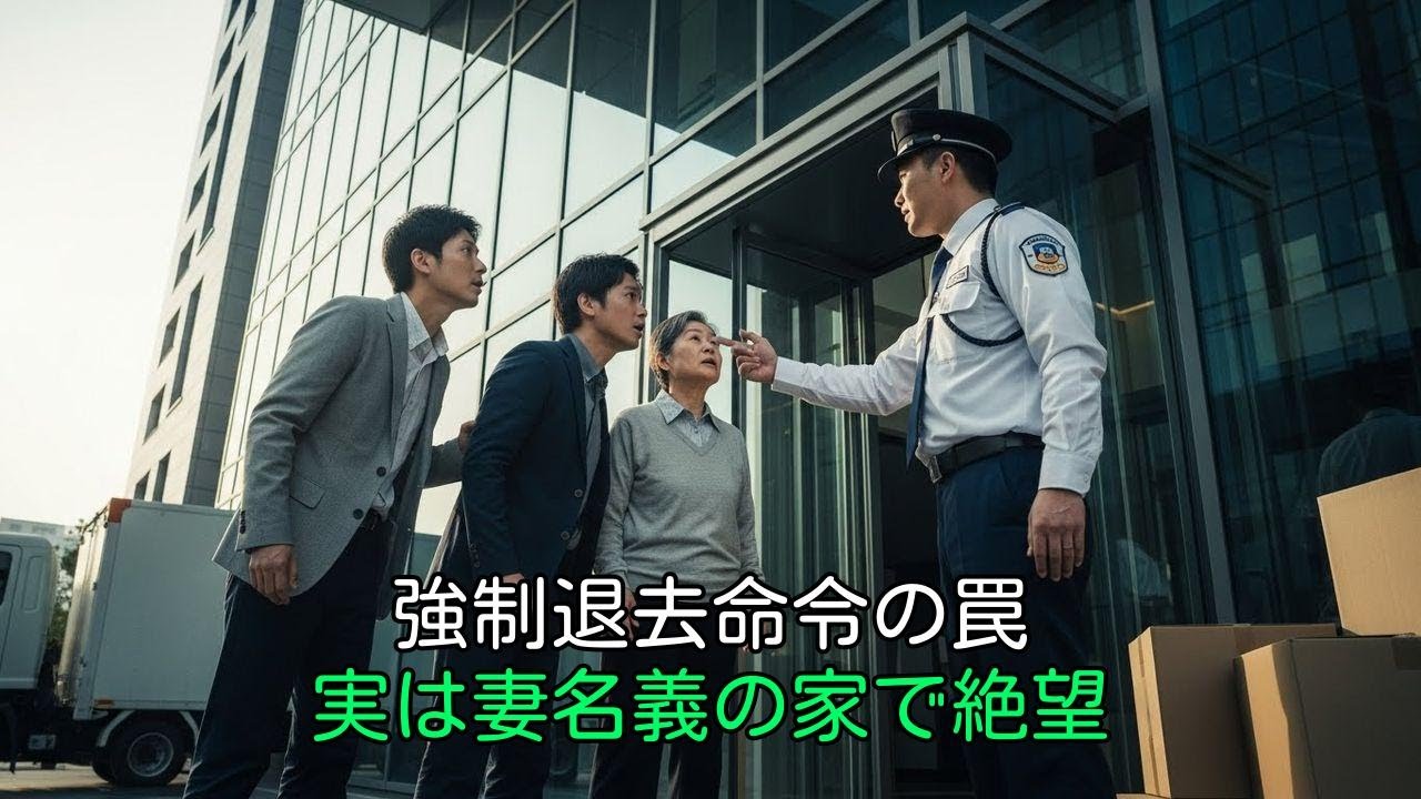 「同居だ！出てけｗ」と豪語した夫→実は妻名義の家で全員絶望ｗ