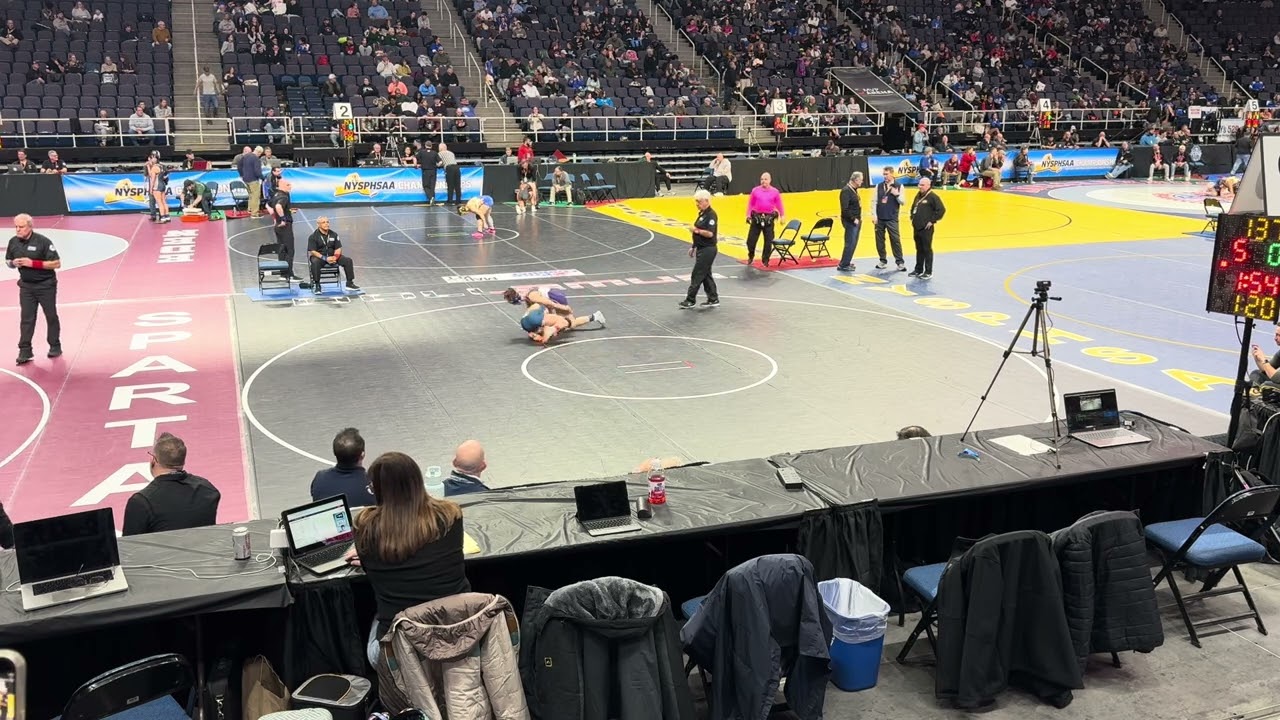 Luci Hawn - lost (8) vs Gabrielle Severin (1) NYS Girls State Wrestling Championship - pin in 1:32