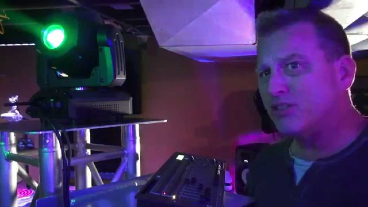 Projecting Gobos With a Moving Head