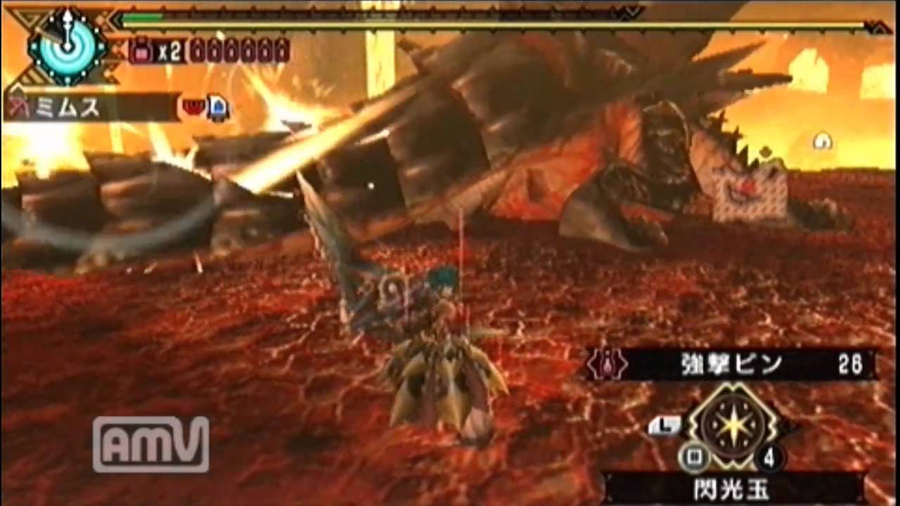 【MHP3rd】アカムトルム　ソロ6分32秒