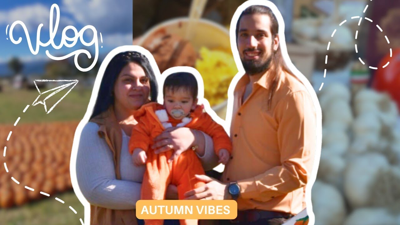 PRIMA volta di nostro figlio tra zucche, cavalli e paglia 🍂 • una giornata con noi // Valentina 
