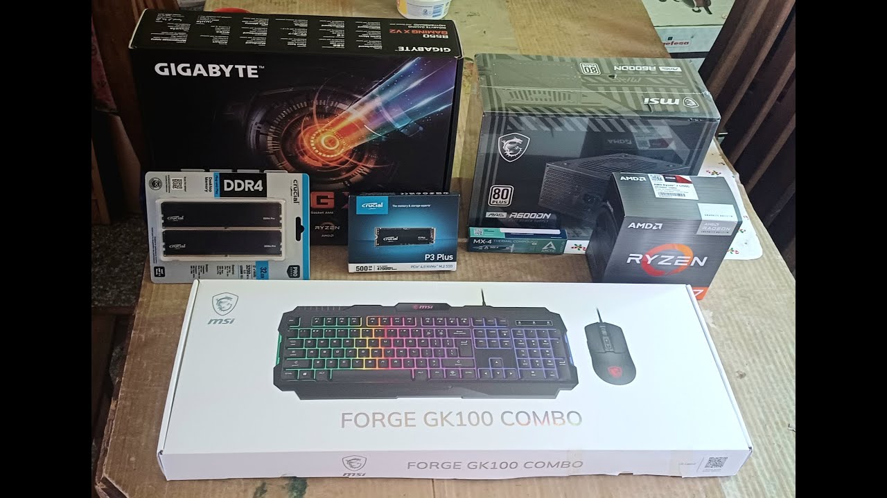 Armando PC Gigabyte B550 Gaming X V2-Ryzen 7 5700G