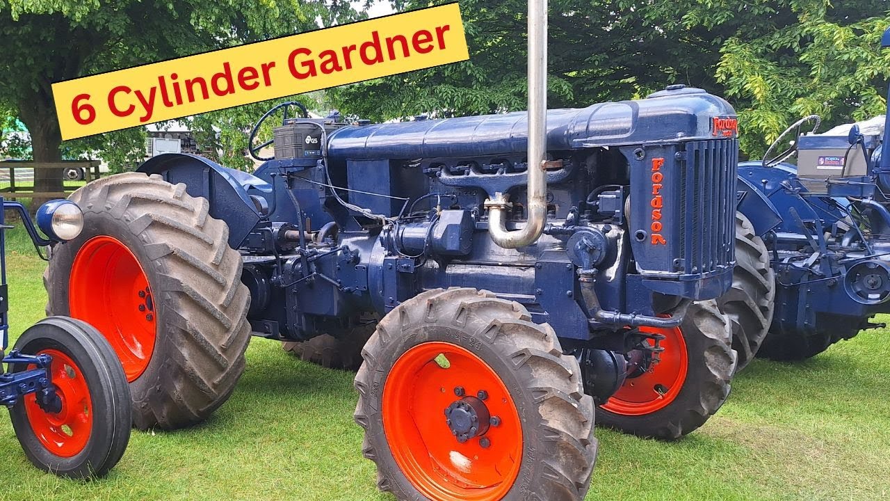 GARNER ENGINE IN A FORDSON MAJOR
