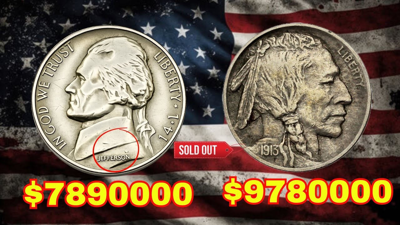 Top Most Wanted Valuable USA Jefferson & Buffalo Nickels Worth Thousands