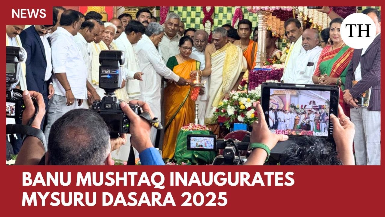International Booker Prize winner Banu Mushtaq inaugurates Mysuru Dasara 2025