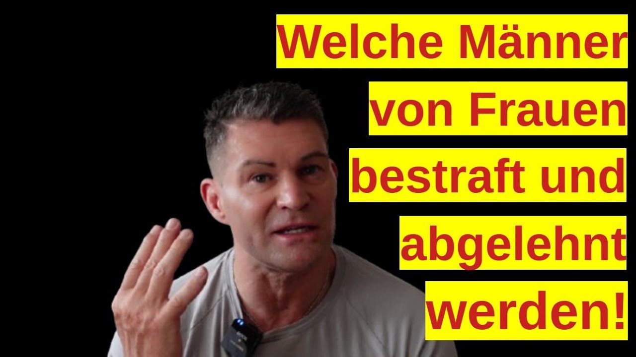 Frauen bestrafen jene Männer, die ihr bestes für sie geben - was du statt dessen tun musst!