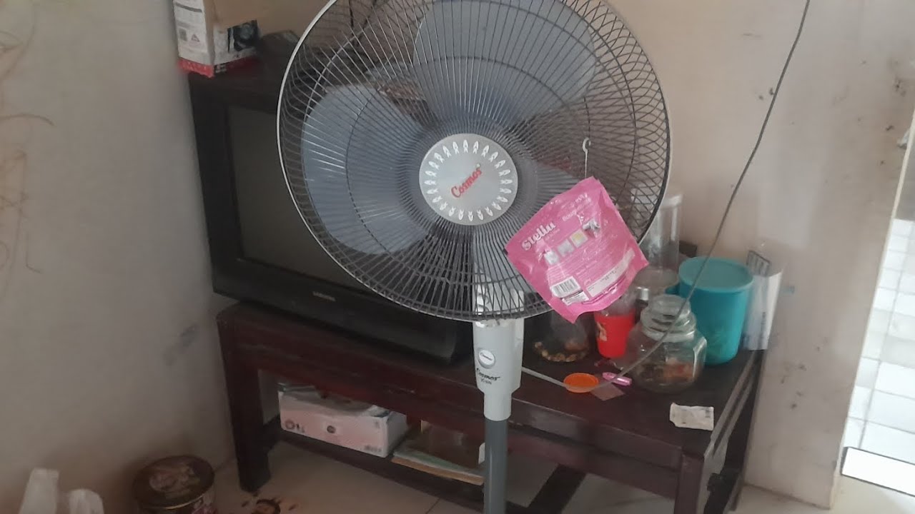 Cosmos stand fan after one year of use | Cosmos 16 sn 2in1