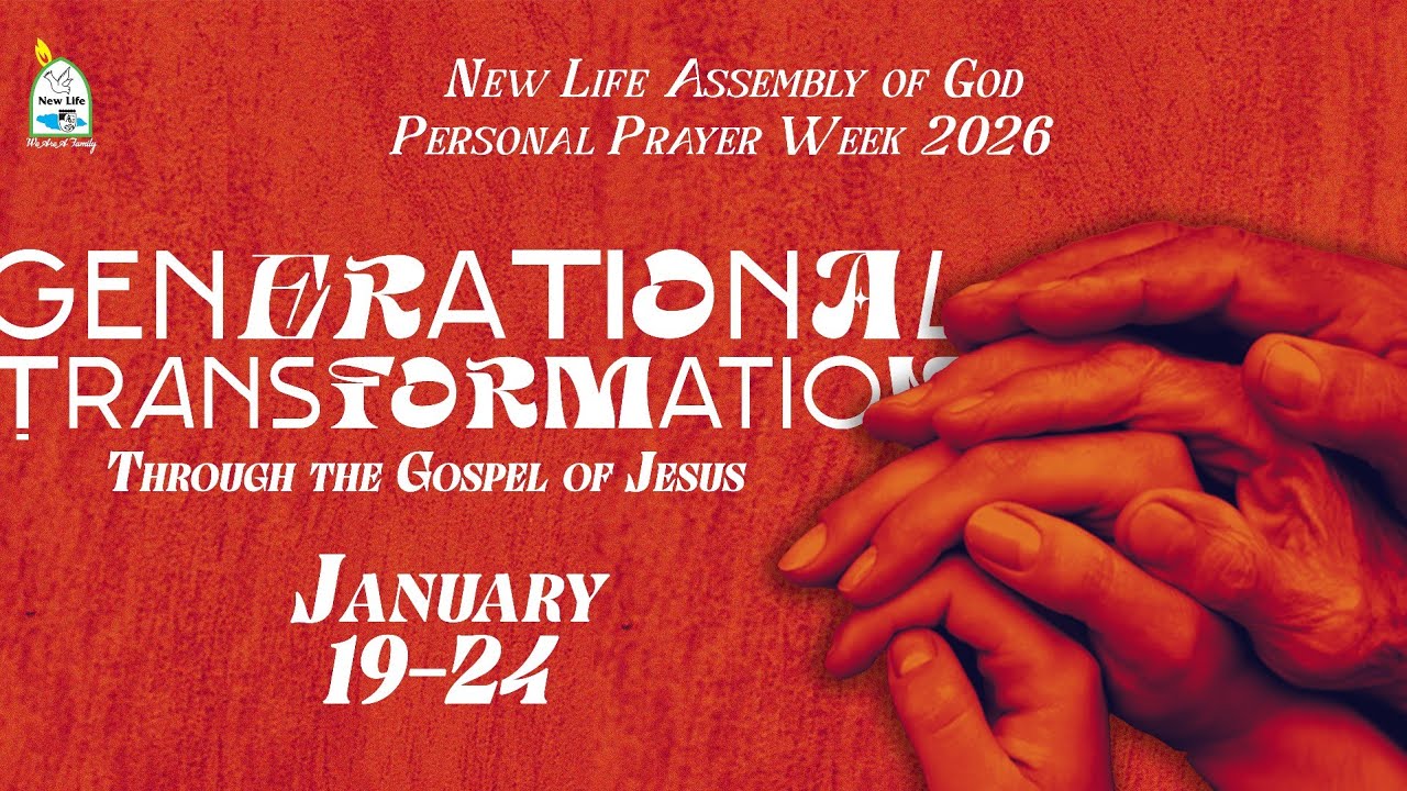 Personal Week of Prayer & Fasting | Day 3 | January 21, 2026