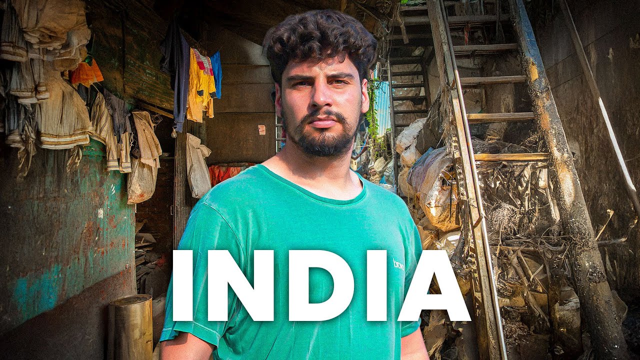 VISITEI A MAIOR FAVELA DA ÍNDIA 🇮🇳