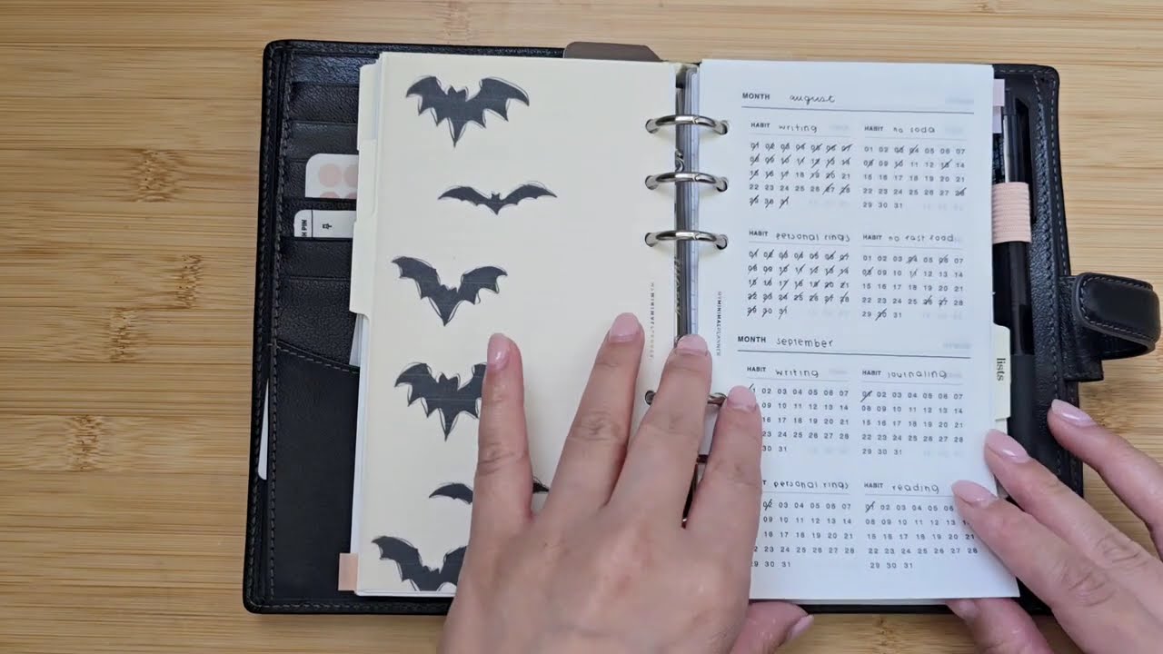 My personal Filofax Holborn setup 