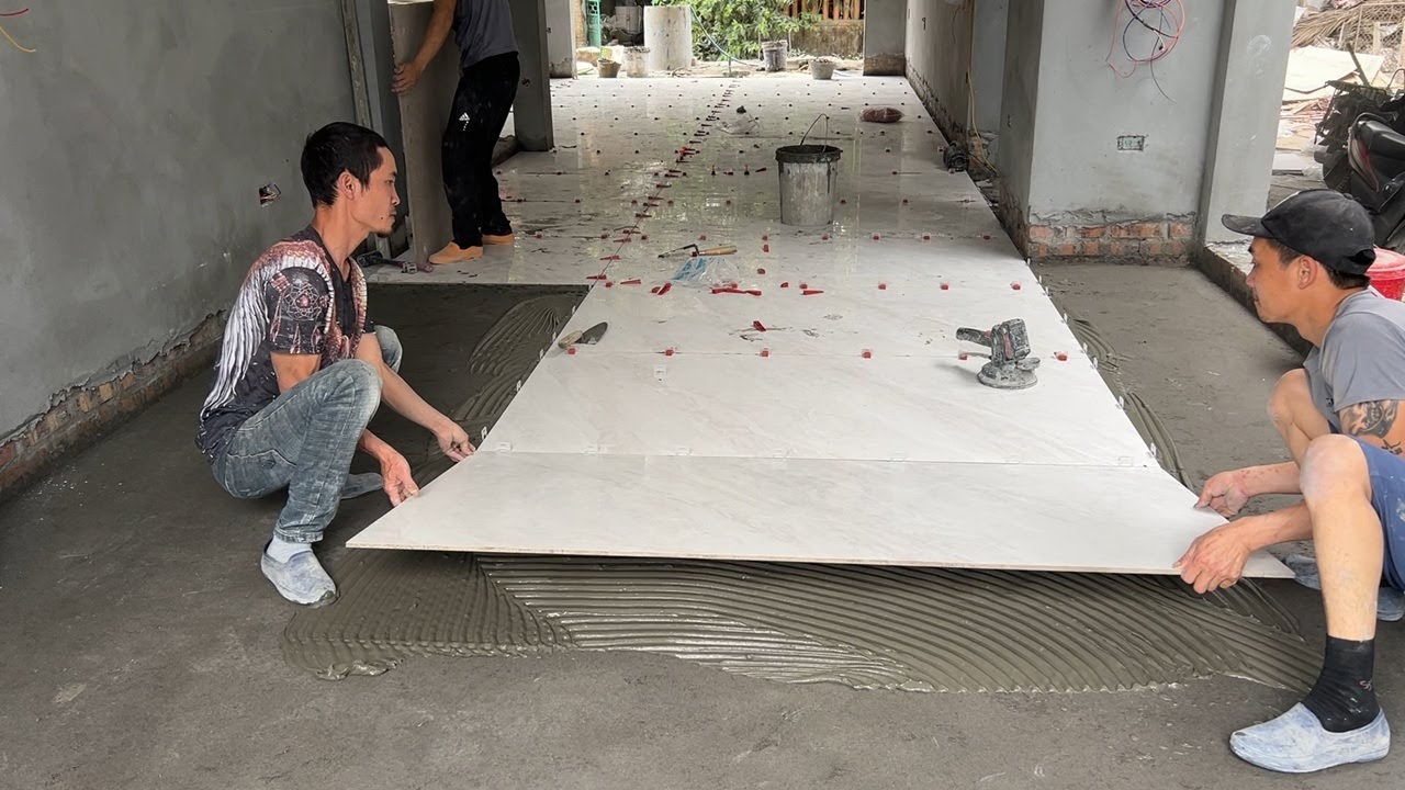 Extremely Precise Large Format Brick Construction &ndash;This Is How The Pros Do It, Looks Simple Not Easy