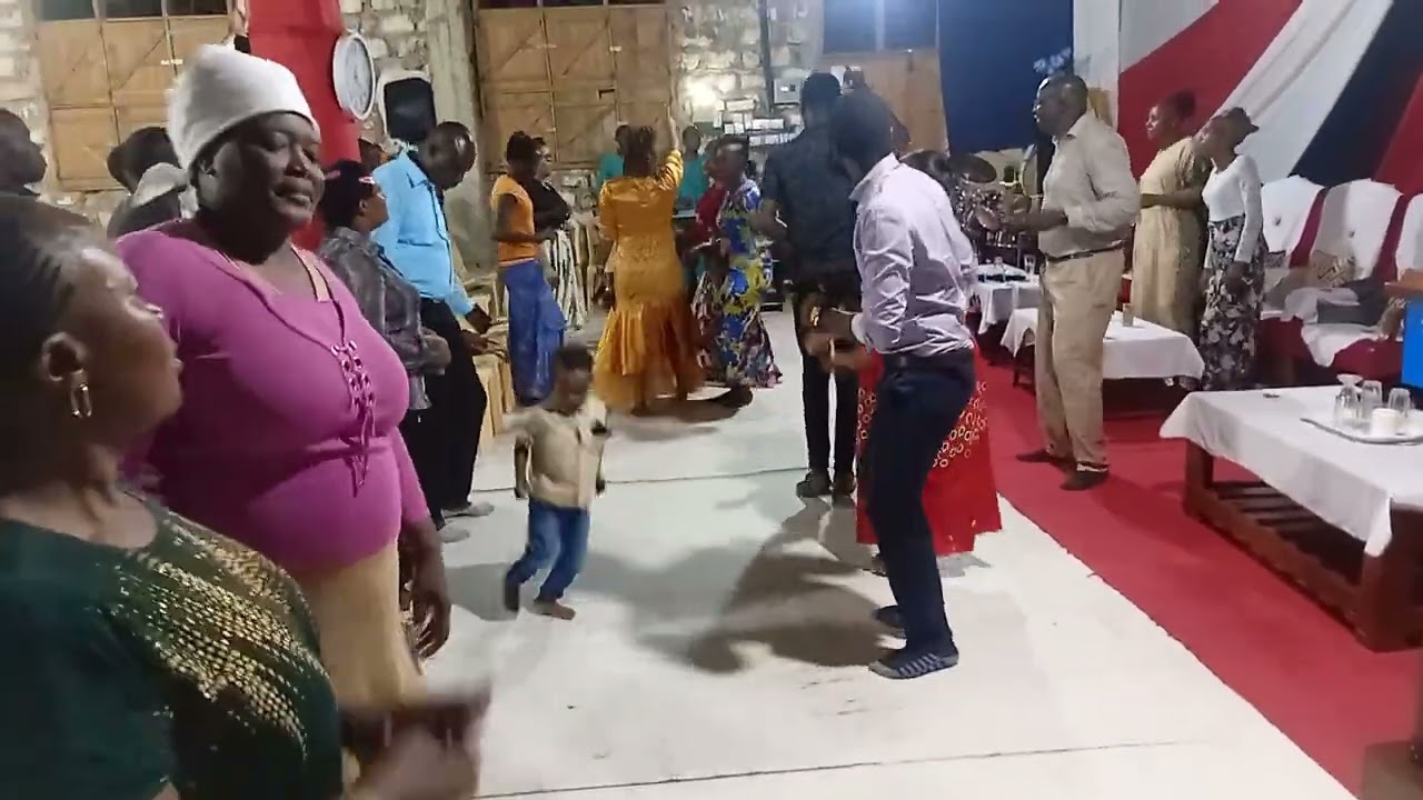 Josephine performing at Chosen  church of God,, mtwapa.
