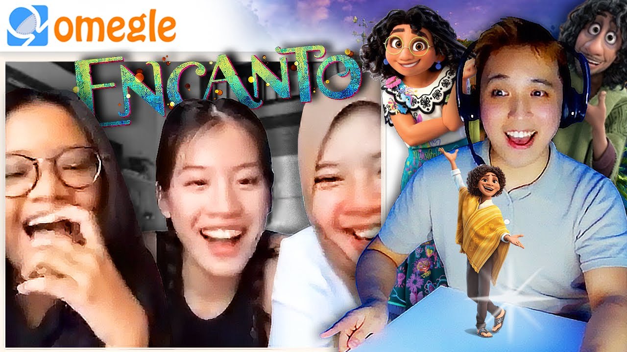 Drawing people as ENCANTO characters on Omegle!