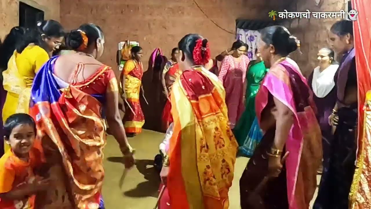 महिला टिपरी नाच मंडळाला आली पेवे गावातून सुपारी/कोकणी महिलांचा टिपरी नाच#कोकणसंस्कृती#kokankar #yt