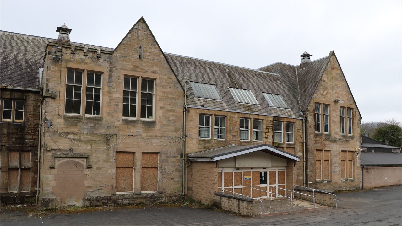 Abandoned Old Borders College Galashiels