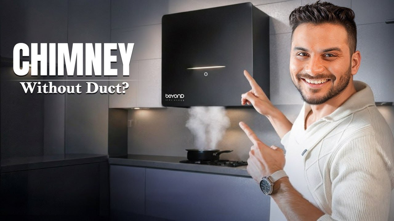 Best Kitchen Chimney in 2026 | WITHOUT DUCT - Review by houmeindia #kitchenchimney